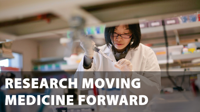 Research Moving Medicine Forward